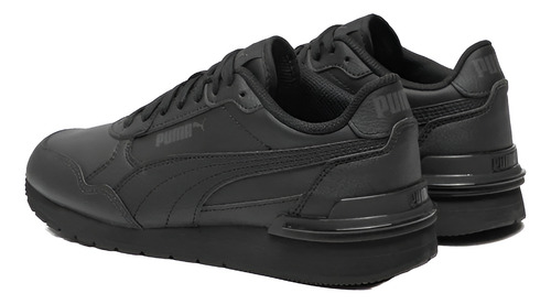 Tenis Puma St Runner V4 Leather Juveniles Jr. Casual Originales
