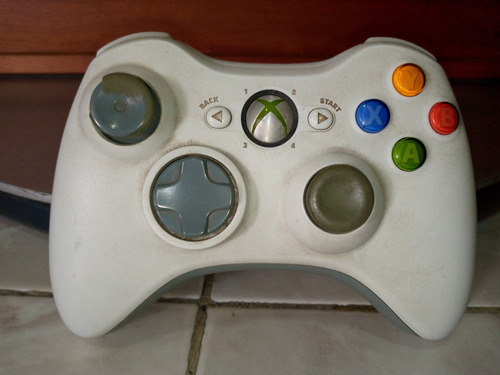 Control Inalámbrico Xbox360 Con Tapa Recargable 