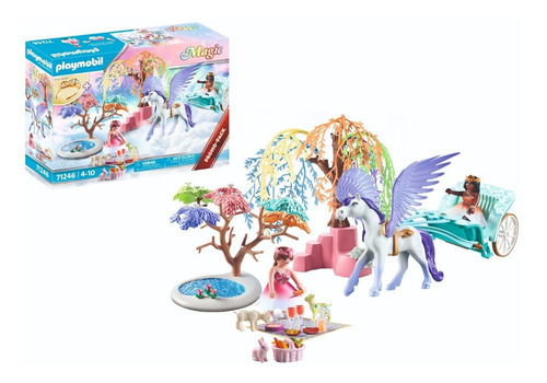 Playmobil  Princessworld Pícnic Con Carruaje Pegaso