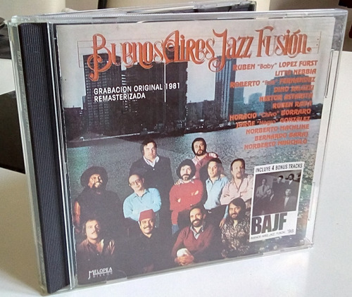Buenos Aires Jazz Fusion Cd + Bonus - Exc -  Edfargz
