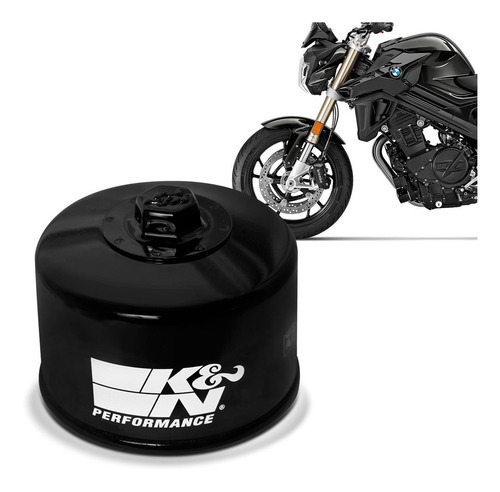 Filtro Óleo K&n Moto Bmw F800r 2010 2011 2012 2013 A 2018