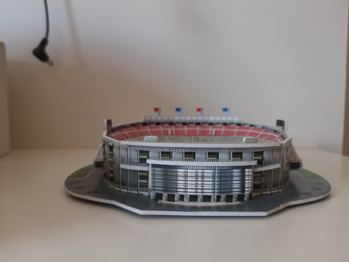 Quebra Cabeça Mini Estádio Camp Nou 3d Barcelona 27 Peças