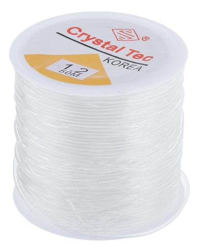 2 Rollos De Hilos Elásticos Transparentes Para Hacer Joyas,