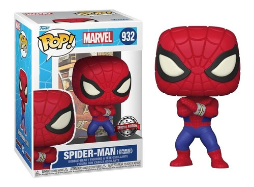 Funko Pop! Marvel: Spider Man Japo Tv 932 Especial Edition
