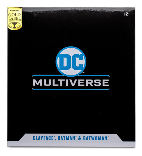 Dc Multiverse Gold Label - Batman, Clayface, Batwoman 3 Pack