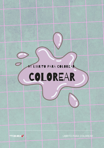 Librito Imprimible Para Colorear