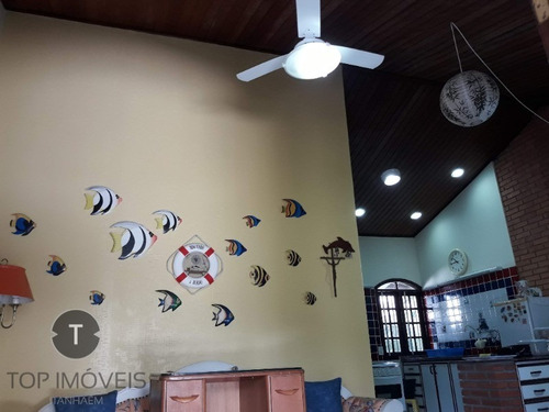 Imagem 9 de 30 de Casa 03 Suítes E Com Piscina A 500 Metros Da Praia No Bairro Cibratel Ii Em Itanhaém. - Ca00048 - 32950366