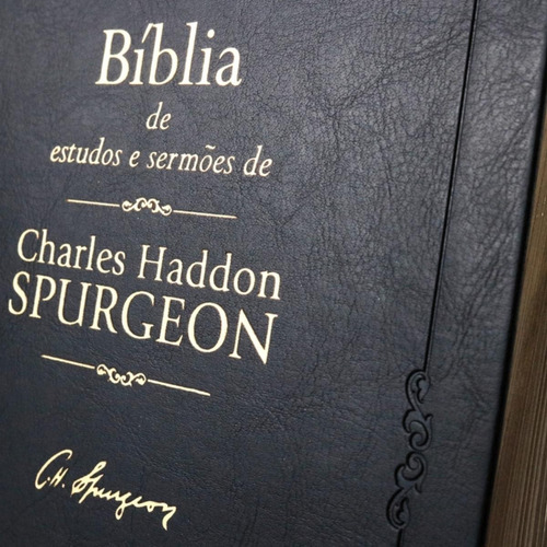Imagem 9 de 9 de Biblia Charles Spurgeon De Estudos Nvt Letra Grande
