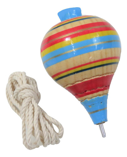 3 Pz Juguetes Tradicionales Madera, Trompo, Balero Y Yoyo.