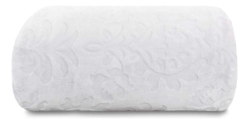 Manta Flannel Lady Solteiro 150x220 - Appel - Branco