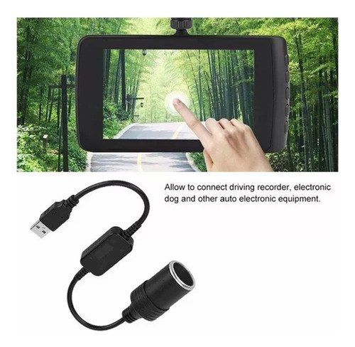 2 Conectores Usb De 5 V A 12 V Para Encendedor De Coche, Mac