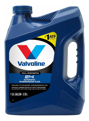 Aceite Transmisión/caja Valvoline Atf+4 Chrysler Jeep Dodge.