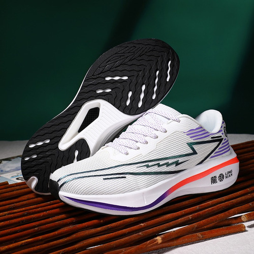 Zapatos De Correr De Fibra De Carbono Zapatillas De Tenis