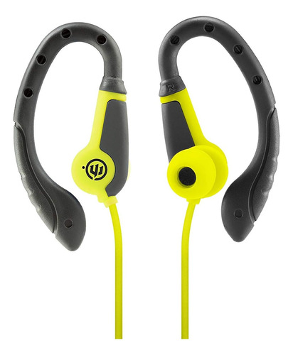 Wicked Audio Fight Auriculares Resistentes Al Sudor, (lime)