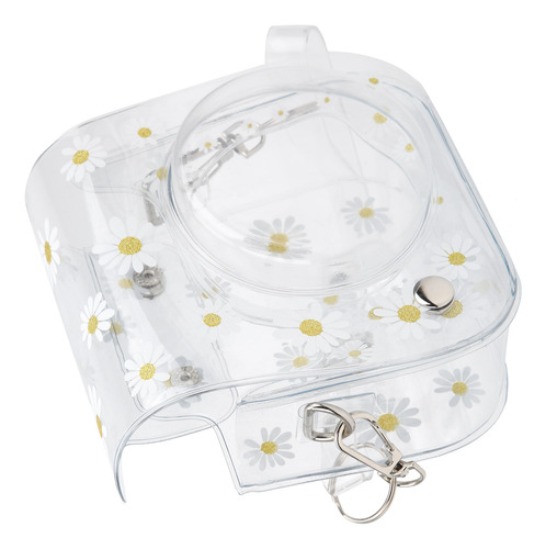 Bolsa De Cámara Transparente, Funda Pequeña De Pvc, Correa D