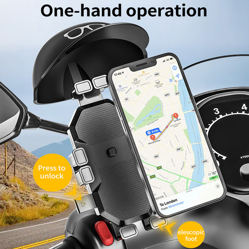 Soporte Para Teléfono Para Motocicleta, Soporte Para Scooter