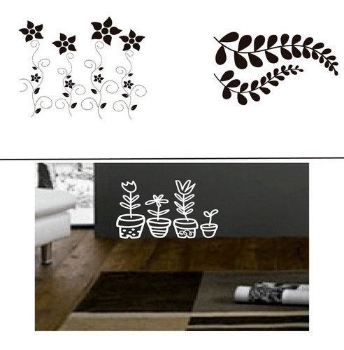 Imagen 6 de 10 de Vinilos Decorativos De Pared - Naturales