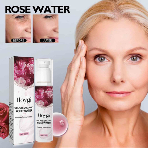 Tónico J Water Para Poros Faciales Para Rostro Rosewater Fac