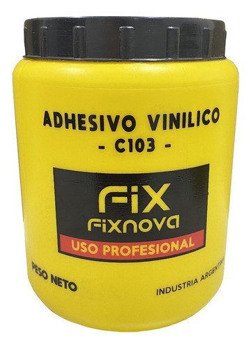 Adhesivo Vinilico / Cola Vinilica Carpintero Fixnova X 5 Kg