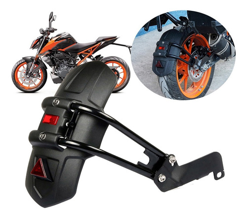 Salpicadera Ktm Duke 390 200 '17-'22 Lodera Guardafango