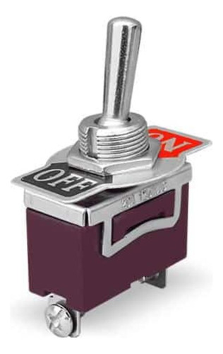 Switch De Luz On-off 2 Pines 10 Piezas - Cs-59001
