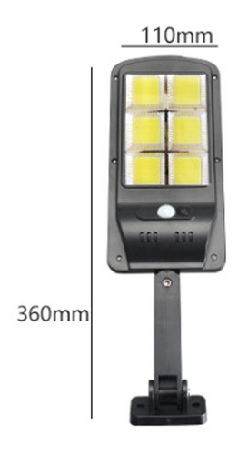 2x Luz De Calle Solar Al Aire Libre 450w Led Foco