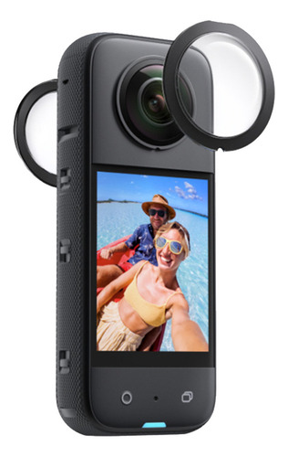 Para Proteção De Lente Adesiva Insta 360 X3, Lente Panorâmic