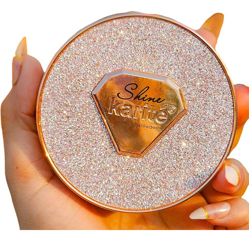Base Maquillaje En Polvo Edicion Shine  Diamonds - By Karite