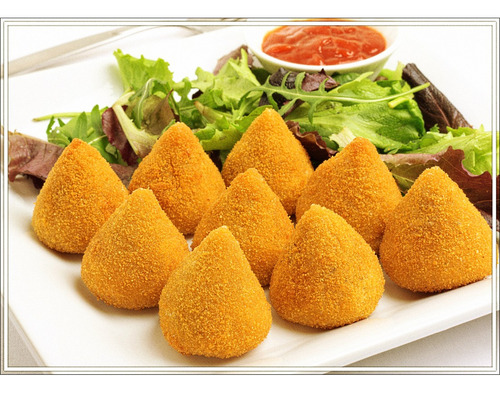 Poster Foto Hd Coxinhas Decorar Hotel Lanchonete Padaria Bar