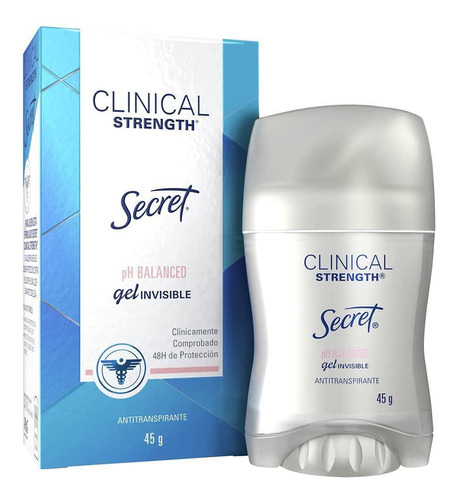 Desodorante Secret Clinical Gel Ph Balanced 45g
