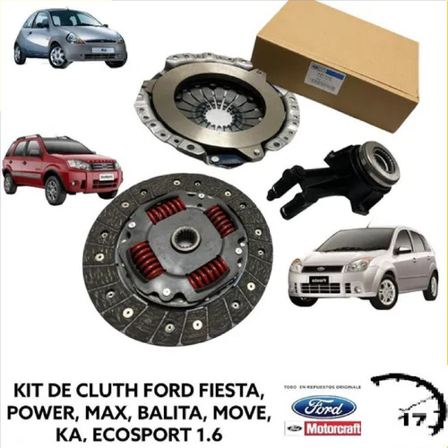 Kit De Cluth Original Ford Fiesta Balita Move Max Ka Power 