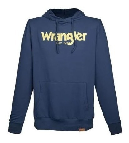 Sudadera Wrangler Caballero Azul 040 2xl