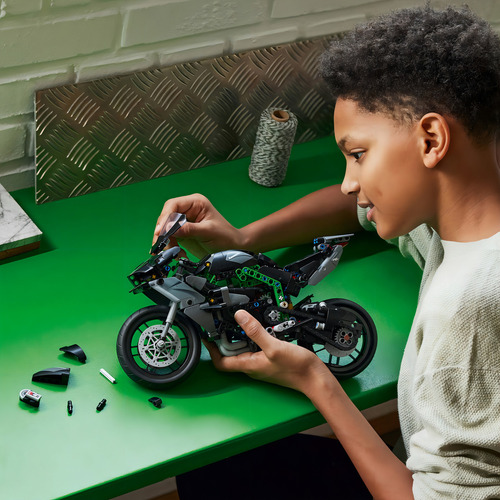 Lego Technic Moto Kawasaki Ninja H2r Set De Construcción