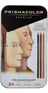 Prismacolor Premier 24 Lapices Retrato Colores Piel 48/72/1-