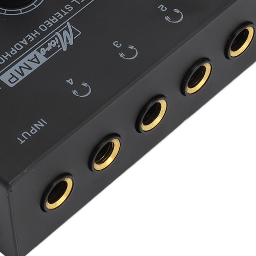 Amplificador De Auriculares Estéreo De 4 Canales Profesional