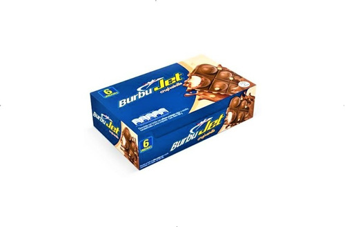 Chocolatina Burbujet Cruji Vainilla - Caja X 6 Und