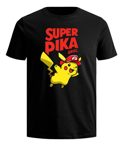 Playera Pokemon Pikachu Mario Bros Anime Charmander