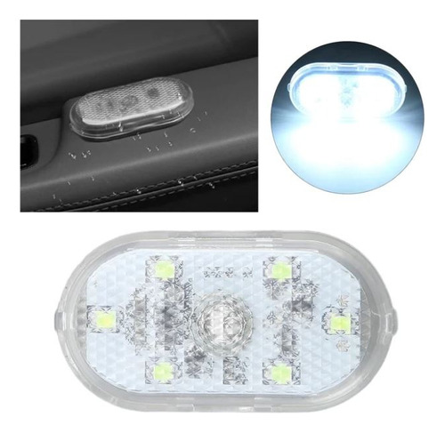 Luz Led Táctil Recargable Usb Blanca Para Mueble Ropero Auto