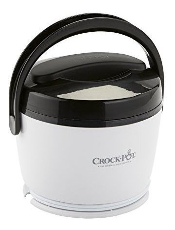 Crock-pot Almuerzo Crock Food Warmer, Black V8qwg