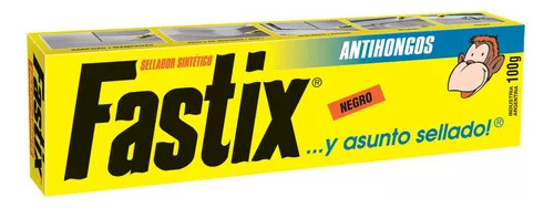 Fastix Sellador Negro X 100grs - Pintolindo