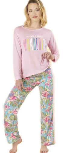 Pijama Manga Larga Y Pontalón So Wonderful De So Pink 11616