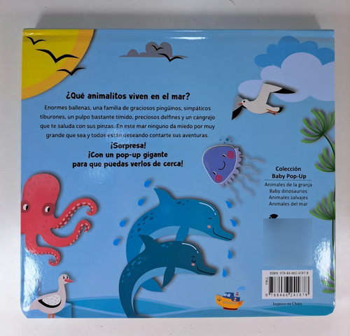 Animales Del Mar - M4 Editorial - Libro Pop Up