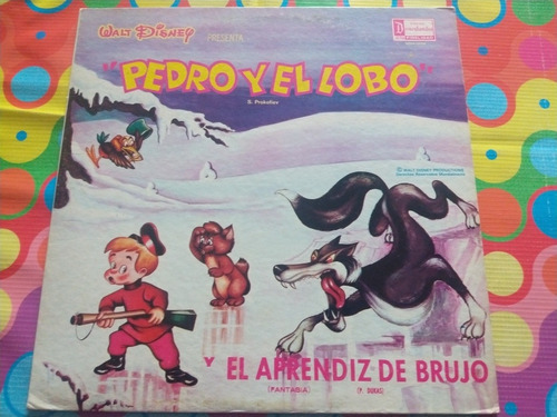 Pedro Y El Lobo Lp El Aprendiz De Brujo W