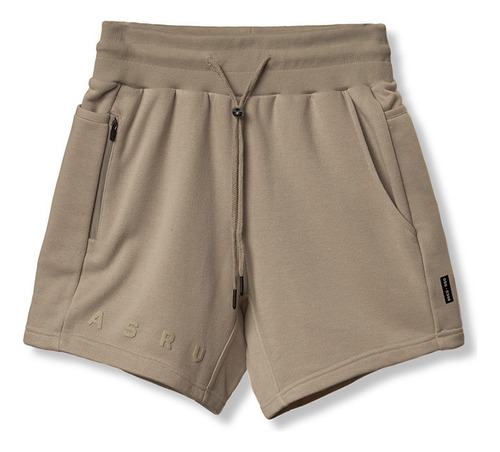 Pantalones Cortos Casuales De Algodón Asrv Para Hombre