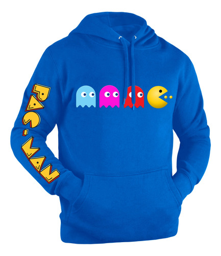 Buzo Canguro Pacman Hombre Mujer Unisex