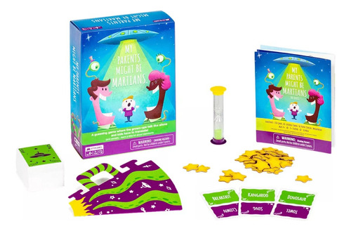 Juego De Mesa My Parents Might Be Martians Cartas