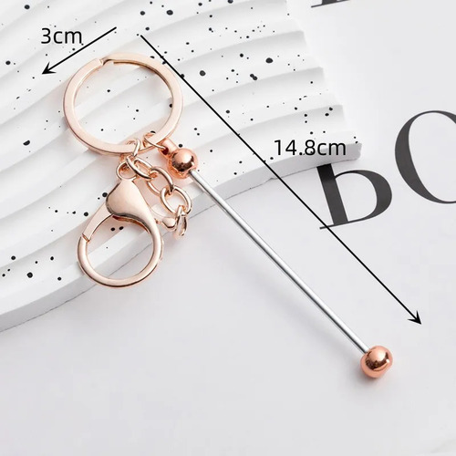 Llaveros Y Accesorios Con Cuentas Diy De 12 Piezas