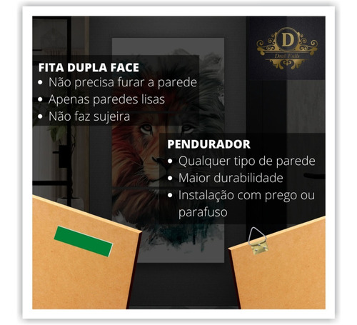 Quadro Decorativo 5 Peças Sala Quarto Flor Papoula Vermelha