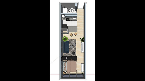 Imagen 8 de 30 de Dpto 3 Ambientes Con Balcón Y Terraza Opc Cochera