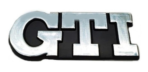 Imagem 3 de 5 de Kit Emblemas Escovados Gti + 2000 - Gol Gti Bola +brinde